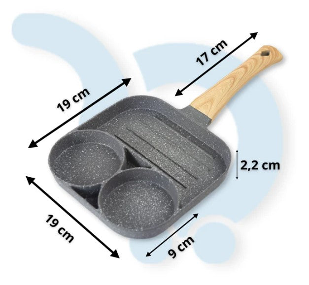 Frigideira Anti Aderente - wonder store